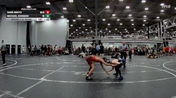113 lbs Round 3 (6 Team) - Michael Johnson, Freakztyle Wrestling vs Gabe Benyo, Mat Assassins Black