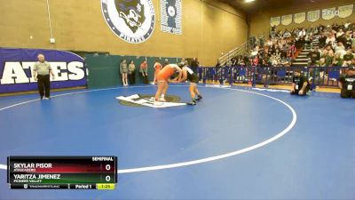 170 lbs Semifinal - Yaritza Jimenez, Pioneer Valley vs Skylar Pisor, Atascadero