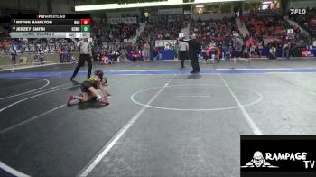 55 lbs Cons. Round 2 - Brynn Hamilton, Burlington vs Jerzey Smith, Garden City Wrestling Club