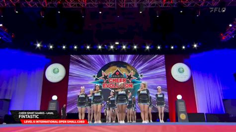 Cheer Sport Sharks - Laval - FINTASTIC [2025 L6 International Open Small Coed Finals] 2025 The Cheerleading Worlds