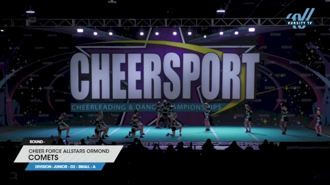 Cheer Force Allstars Ormond - Comets [2023 L4 Junior - D2 - Small - A ...