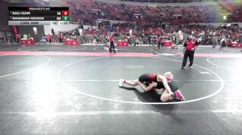 132 lbs Cons. Semi - Savannah Ksioszk, Askren Wrestling Academy vs Baili Kuhn, Baldwin-Woodville