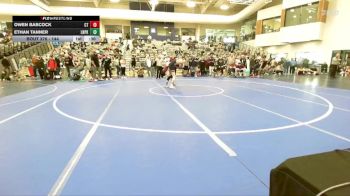 144 lbs Cons. Round 2 - Ethan Tanner, Lone Peak vs Owen Babcock, Cherokee Trail