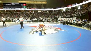 II-190 lbs Champ. Round 2 - Patrick Braley, Falconer vs Matthew Wengatz, Port Jefferson