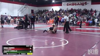 113 lbs Semifinal - Issac Torres, St John Bosco vs Mason Carrillo, Royal