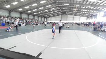 54 lbs Rr Rnd 3 - Alaina Saavedra, Top Rank vs Audenise Fields, Carlsbad Combat WC