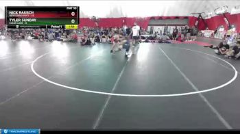 145 lbs Semis & 1st Wb (8 Team) - Nick Rausch, West Bend East vs Tyler Sunday, Clear Lake