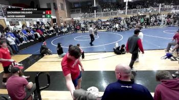 165 lbs 5th Place Match - Jacob Hahner, Belgrade vs Zachariah Delgado, Chiawana