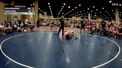 90 lbs Round 1 (6 Team) - Cole Bourquard, Brother Melchior vs Mason Mabe, BS Wrestling