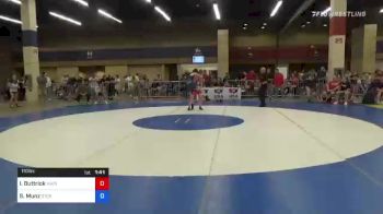 110 lbs Round Of 16 - Is'Bella Buttrick, Maine Trappers Wrestling Club vs SkyeAnn Munz, Sterling Matmen Wrestling