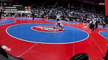 120-5A Cons. Round 1 - Tyler Rhodes, Loganville HS vs Julian Newman, Villa Rica