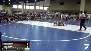 144 lbs Round 3 (6 Team) - Yanik Simon, Team Rich Habits Black vs Collver Hipp, Patriot WC Red