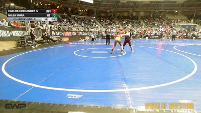 Quarterfinal - Carlos Hernandez IV, Junior Flyers Wrestling Club vs Miles Mura, ATT / Mocco Wrestling