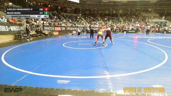 Quarterfinal - Carlos Hernandez IV, Junior Flyers Wrestling Club vs Miles Mura, ATT / Mocco Wrestling