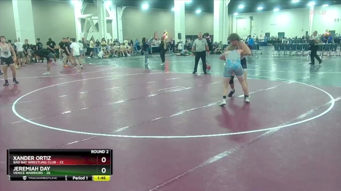 175 lbs Round 2 (10 Team) - Jeremiah Day, Venice Warriors vs Xander ...