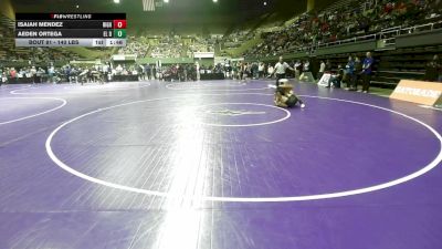 140 lbs Round Of 32 - Isaiah Mendez, Righetti vs Aeden Ortega, El Diamante