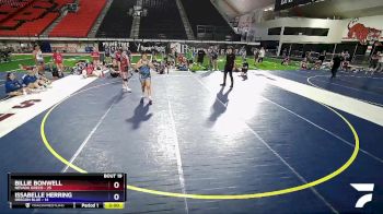 180 lbs Round 3 (16 Team) - ELANNA SANTOS-BANKS, NEVADA GRECO vs Ylyana Sandoval, Oregon Blue