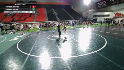 75-80 lbs Champ. Round 1 - Flower Snively, Montana vs Anela Nitta, Hawaii