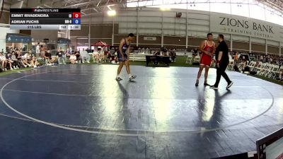 215 lbs Emmit Rivadeneira, Idaho vs Adrian Fuchs, Minnesota Blue