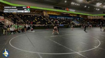 125 lbs Cons. Round 2 - Tegan Cavanaugh, Charles City vs Cordelia Adame, Huntley