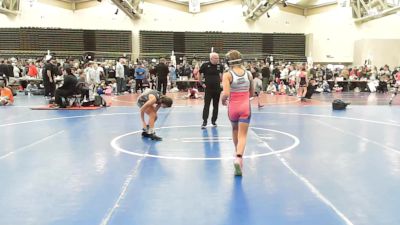 90 kg Rr Rnd 1 - Remington Rodriguez, ICWL Lady Bruisers vs Riley Jones, MGW Glitter & Grit - Girls