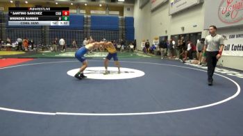 141 lbs Cons. Semi - Brenden Barnes, Air Force vs Santino Sanchez, CSU Bakersfield
