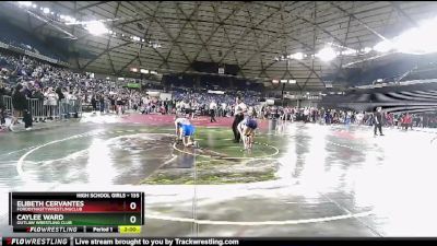 135 lbs Round 3 - EliBeth Cervantes, FordDynastyWrestlingClub vs Caylee Ward, Outlaw Wrestling Club