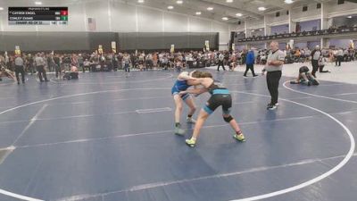 132 lbs Champ. Rd Of 32 - Conley Evans, Sanderson Wrestling Academy vs Cayden Engel, MWC Wrestling Academy