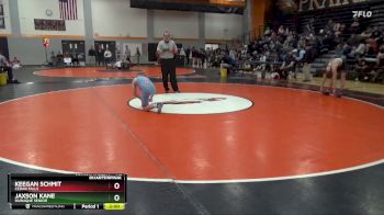 113 lbs Quarterfinal - Jaxson Kane, Dubuque Senior vs Keegan Schmit, Cedar Falls