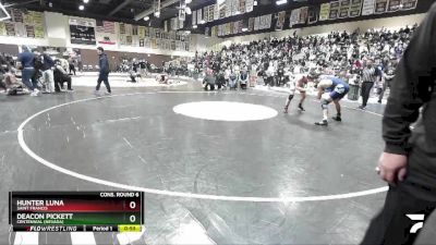 157 lbs Cons. Round 6 - Hunter Luna, Saint Francis vs Deacon Pickett, Centennial (Nevada)