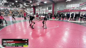 130 lbs Cons. Round 7 - Lilly Bartlett, Corona vs Sanai Villagran, Corona Centennial