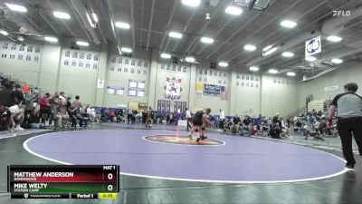 165 lbs Cons. Round 4 - Matthew Anderson, Ravenwood vs Mike Welty, Station Camp