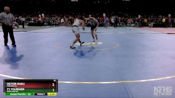 D2-144 lbs Cons. Round 2 - Ty Fournier, Freeland HS vs Victor Radu, Chelsea HS