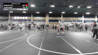 165 lbs Consi Of 16 #2 - Maddox Leal, Temecula Valley HS vs Clark Wood, Legends Of Gold LV