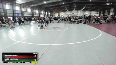 65 lbs Cons. Round 2 - Daze Johnson, JWC vs Mason Hanna, Westlake