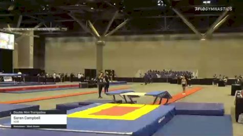 Soren Campbell - Double Mini Trampoline, NSB - 2021 USA Gymnastics Championships