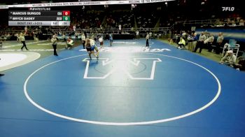 I-215 lbs Cons. Round 4 - Marcus Burgos, Christian Brothers Academy vs Bryce Dadey, JD-CBA