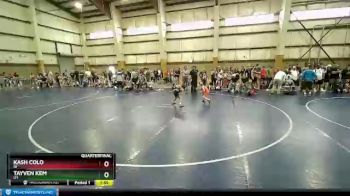 53 lbs Quarterfinal - Kash Colo, ID vs Tayven Kem, UT