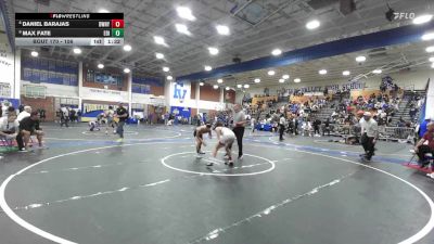 106 lbs Champ. Round 2 - Max Fate, Edison vs Daniel Barajas, Downey