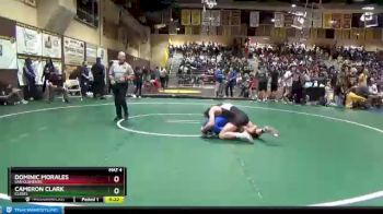 138 lbs Cons. Round 2 - Dominic Morales, San Clemente vs Cameron Clark, Clovis
