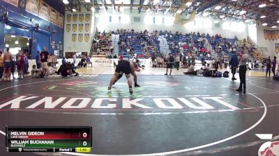 215 Blue Round 4 - Melvin Gideon, Lake Gibson vs William Buchanan, Buchholz