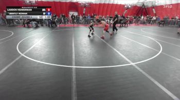120 lbs Champ. Round 2 - Landon Heimerman, Askren Wrestling Academy vs Bently Nowak, Wrestling Factory