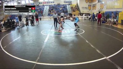 138 lbs Round 1 (8 Team) - Hagan Smith, LG Maroon vs Jack Fitzgerald, Naperville Central