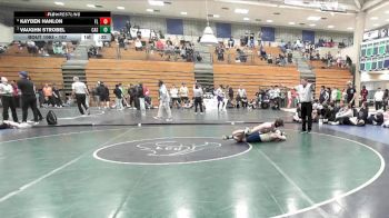 157 lbs 3rd Place Match - Kayden Hanlon, Faith Lutheran vs Vaughn Strobel, Casteel