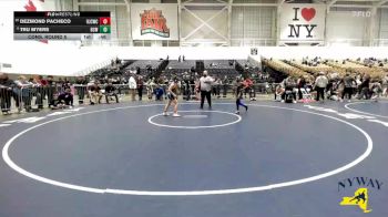 96 lbs Cons. Round 5 - Dezmond Pacheco, Hilton Jr Cadets Wrestling Club vs Tru Myers, Bear Cave Wrestling