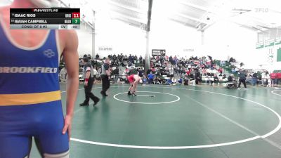 150 lbs Consi Of 8 #2 - Matthew Dzierlatka, Berlin vs Nathaniel Smith, Brookfield/Shepaug