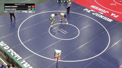 157 lbs Round Of 64 - Mason Quimby, Bald Eagle Area vs Mason Smith, Lower Dauphin