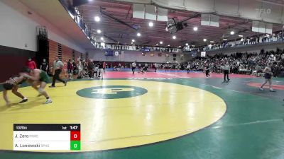 132 lbs Round Of 32 - John Zero, Paramus Catholic vs Andrew Loniewski, South Plainfield