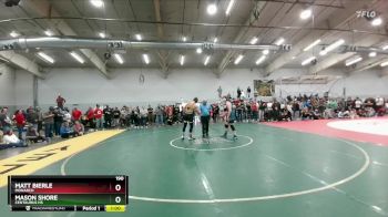 190 lbs Cons. Round 7 - Matt Bierle, Monarch vs Mason Shore, Centaurus Hs