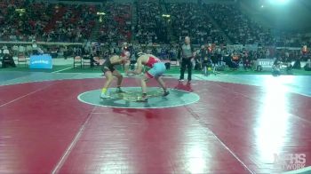 3A 145 lbs Cons. Round 3 - Tyson Cobb, Weiser vs Gunner Johnson, Marsh Valley